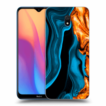 Obal pro Xiaomi Redmi 8A - Gold blue