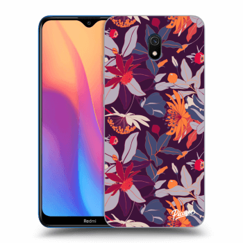 Obal pro Xiaomi Redmi 8A - Purple Leaf