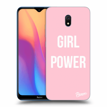 Picasee silikonový průhledný obal pro Xiaomi Redmi 8A - Girl power