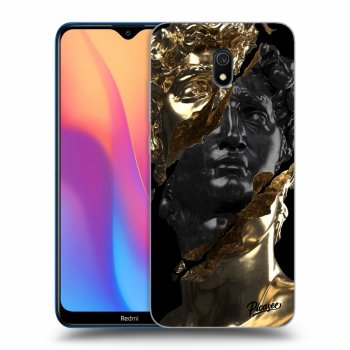Obal pro Xiaomi Redmi 8A - Gold - Black