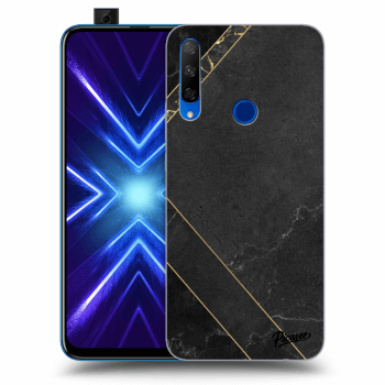 Obal pro Honor 9X - Black tile