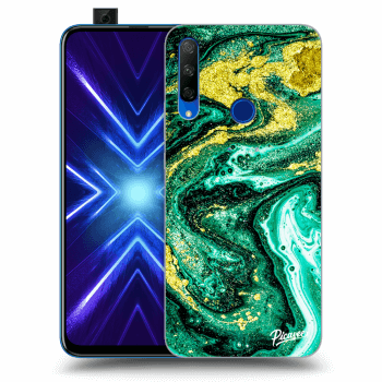 Obal pro Honor 9X - Green Gold
