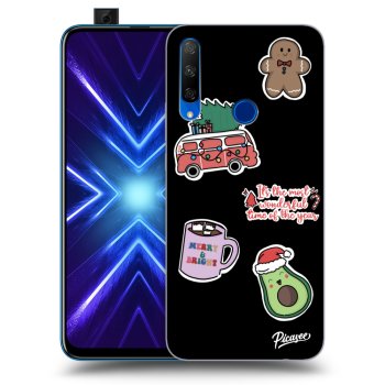 Obal pro Honor 9X - Christmas Stickers