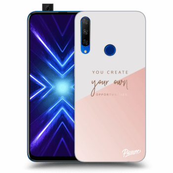 Picasee silikonový průhledný obal pro Honor 9X - You create your own opportunities