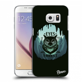 Picasee silikonový průhledný obal pro Samsung Galaxy S7 G930F - Forest owl