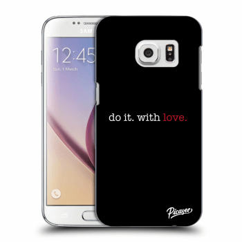 Picasee silikonový průhledný obal pro Samsung Galaxy S7 G930F - Do it. With love.