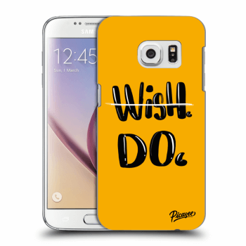 Picasee silikonový průhledný obal pro Samsung Galaxy S7 G930F - Wish Do