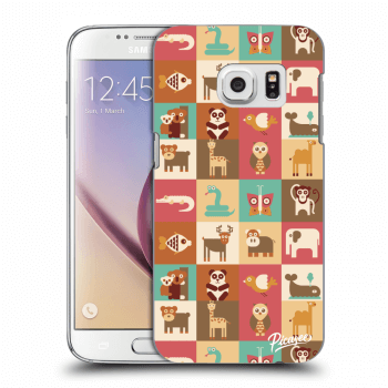 Picasee silikonový průhledný obal pro Samsung Galaxy S7 G930F - Animals