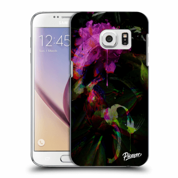 Picasee silikonový průhledný obal pro Samsung Galaxy S7 G930F - Peony Color