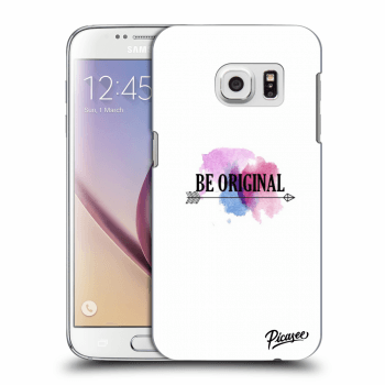 Picasee silikonový průhledný obal pro Samsung Galaxy S7 G930F - Be original