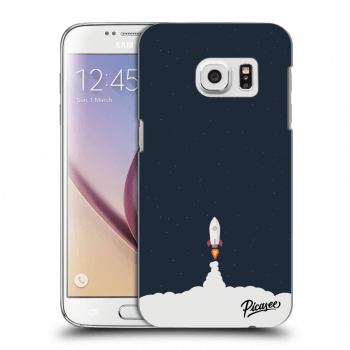 Picasee silikonový průhledný obal pro Samsung Galaxy S7 G930F - Astronaut 2