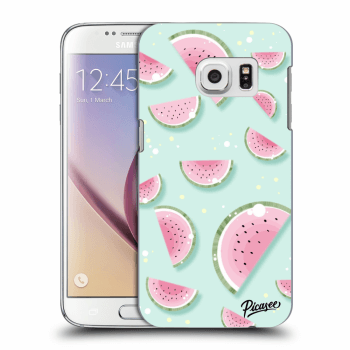 Picasee silikonový průhledný obal pro Samsung Galaxy S7 G930F - Watermelon 2