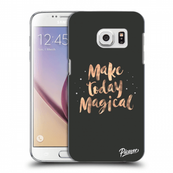 Picasee silikonový průhledný obal pro Samsung Galaxy S7 G930F - Make today Magical