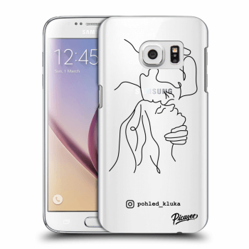 Picasee silikonový průhledný obal pro Samsung Galaxy S7 G930F - Forehead kiss