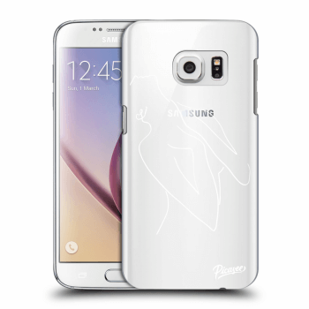 Picasee silikonový průhledný obal pro Samsung Galaxy S7 G930F - Sensual girl White