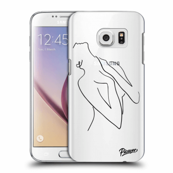 Picasee silikonový průhledný obal pro Samsung Galaxy S7 G930F - Sensual girl