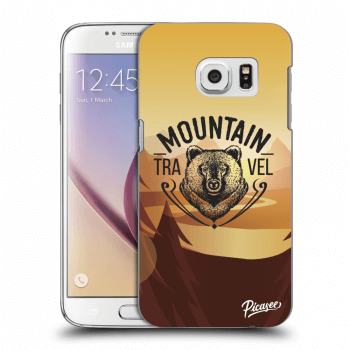 Picasee silikonový průhledný obal pro Samsung Galaxy S7 G930F - Mountain bear