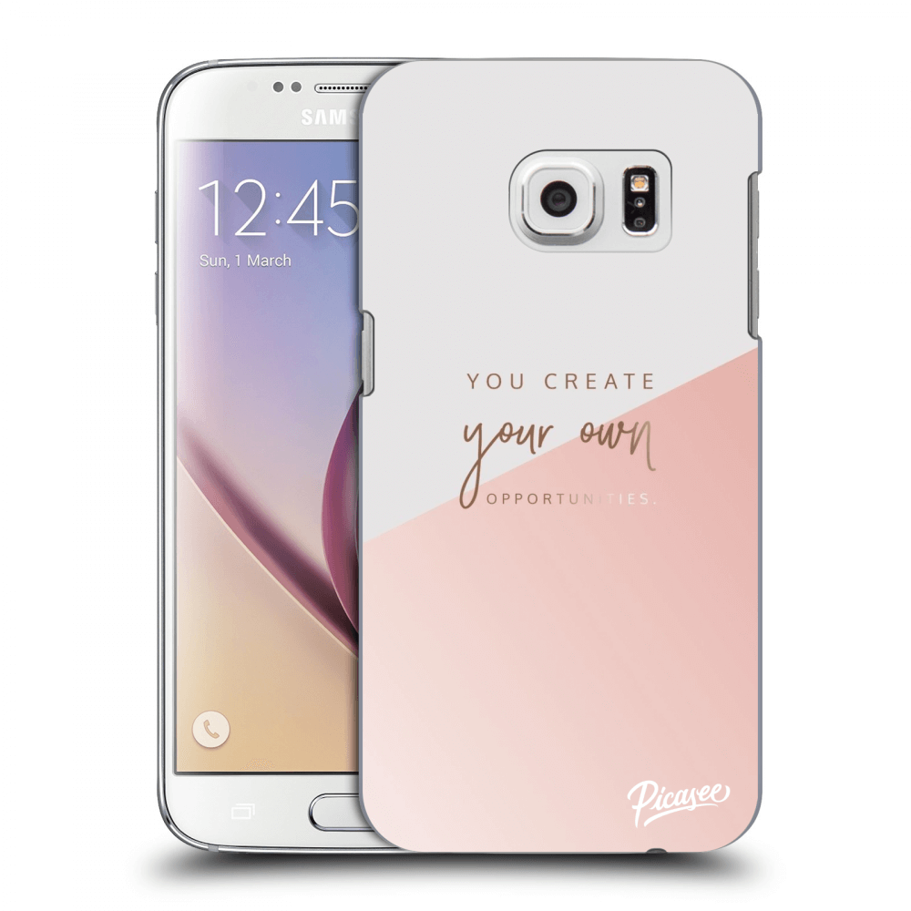 Picasee silikonový průhledný obal pro Samsung Galaxy S7 G930F - You create your own opportunities