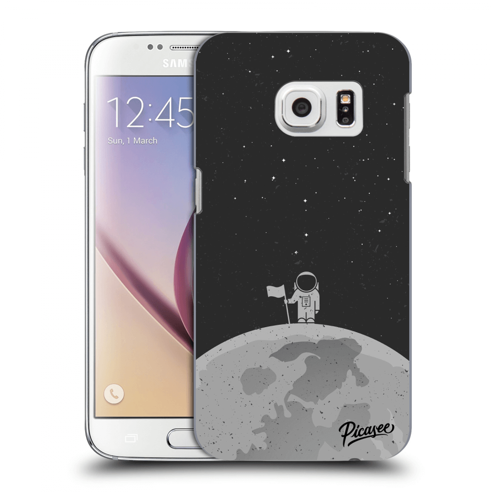 Picasee silikonový průhledný obal pro Samsung Galaxy S7 G930F - Astronaut