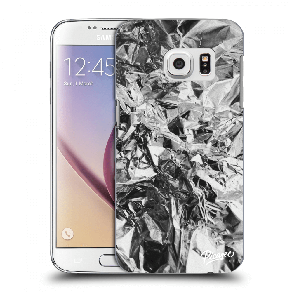Picasee silikonový průhledný obal pro Samsung Galaxy S7 G930F - Chrome