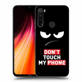 Obal pro Xiaomi Redmi Note 8T - Angry Eyes - Transparent