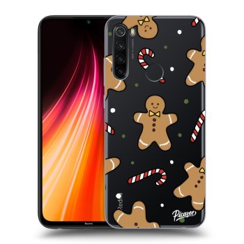 Picasee silikonový průhledný obal pro Xiaomi Redmi Note 8T - Gingerbread