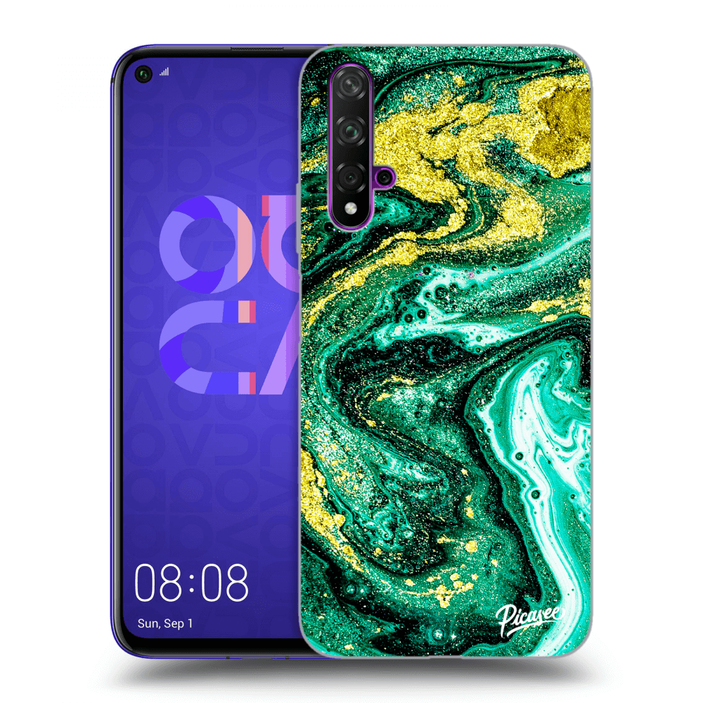 Picasee ULTIMATE CASE pro Huawei Nova 5T - Green Gold