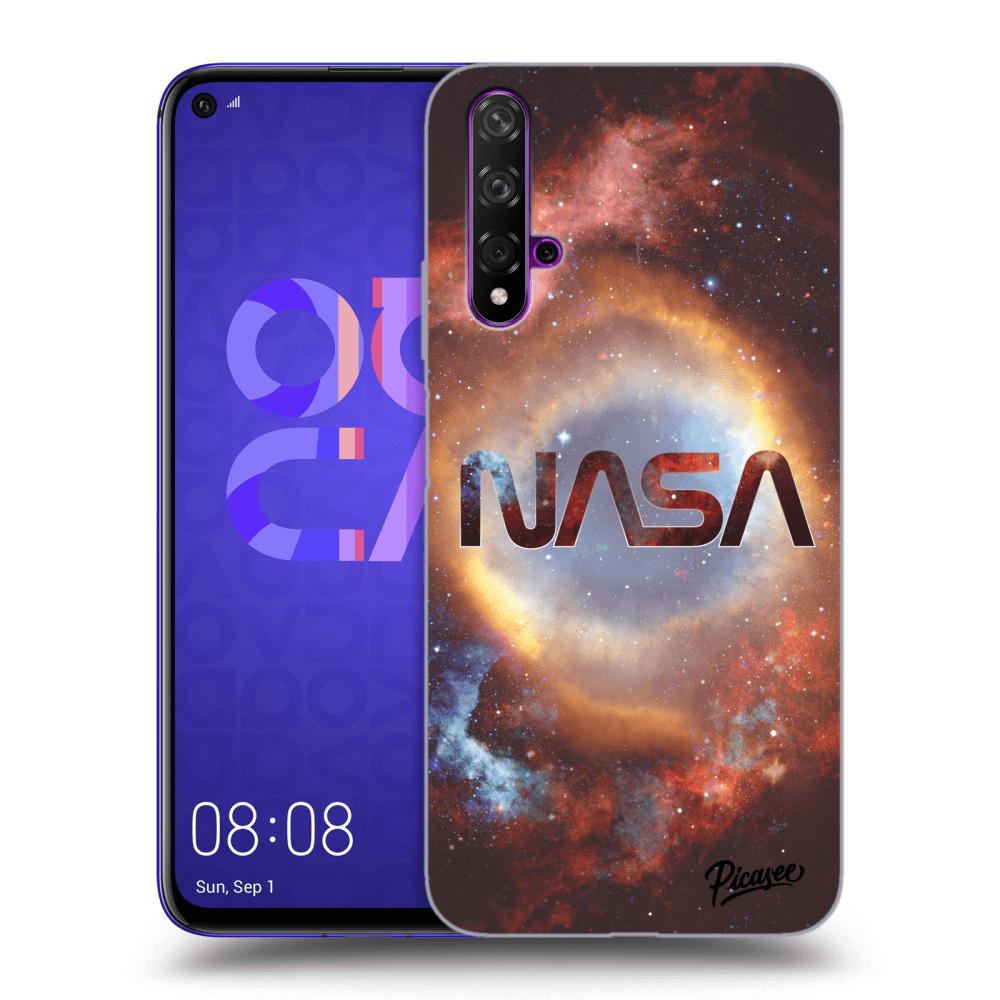 Picasee silikonový černý obal pro Huawei Nova 5T - Nebula