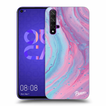 Obal pro Huawei Nova 5T - Pink liquid