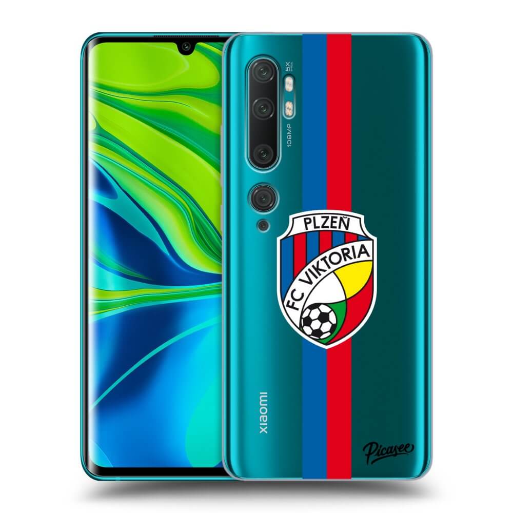 Picasee silikonový průhledný obal pro Xiaomi Mi Note 10 (Pro) - FC Viktoria Plzeň H