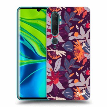 Picasee ULTIMATE CASE pro Xiaomi Mi Note 10 (Pro) - Purple Leaf