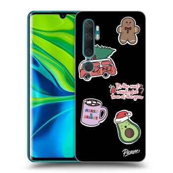 Obal pro Xiaomi Mi Note 10 (Pro) - Christmas Stickers