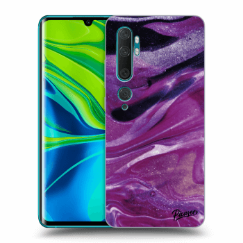 Obal pro Xiaomi Mi Note 10 (Pro) - Purple glitter