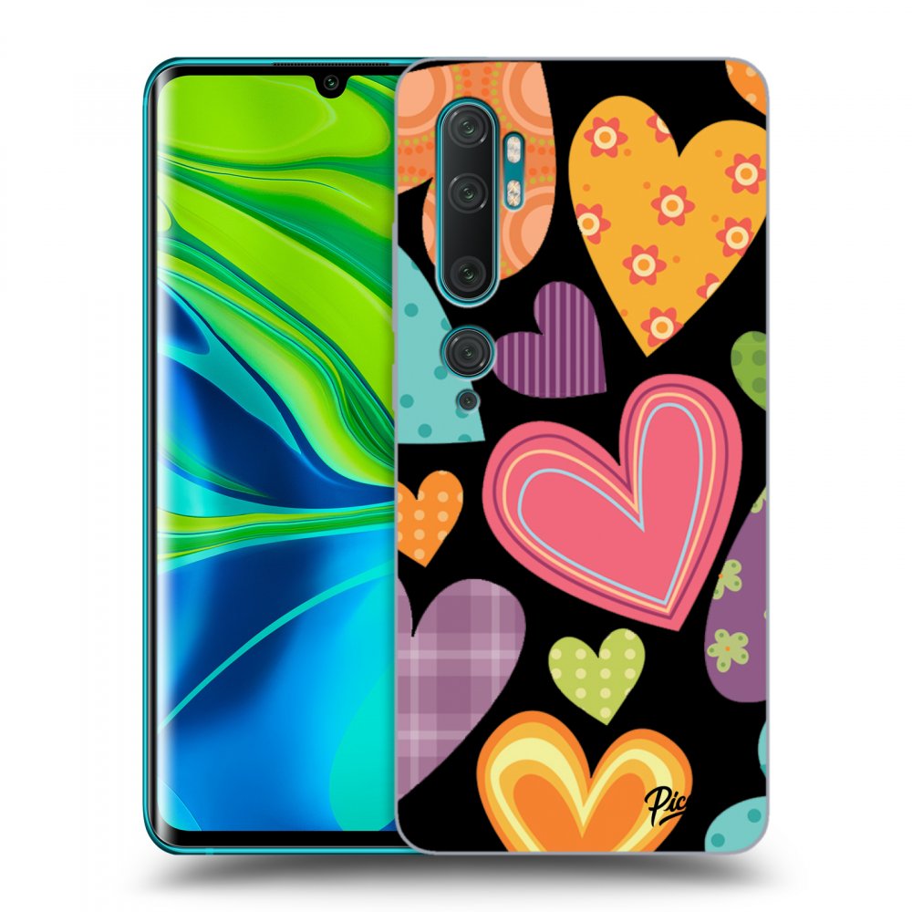 Picasee ULTIMATE CASE pro Xiaomi Mi Note 10 (Pro) - Colored heart