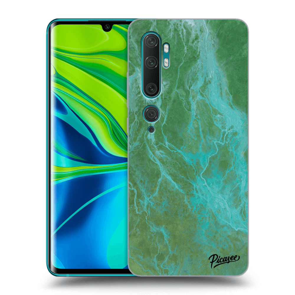 Picasee ULTIMATE CASE pro Xiaomi Mi Note 10 (Pro) - Green marble