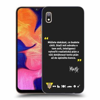 Obal pro Samsung Galaxy A10 A105F - Kazma - MŮŽETE DOKÁZAT, CO BUDETE CHTÍT