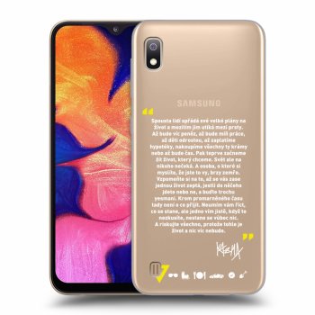 Obal pro Samsung Galaxy A10 A105F - Kazma - BUĎTE TROCHU YESMANI