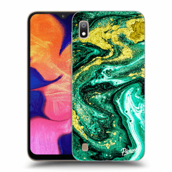 Obal pro Samsung Galaxy A10 A105F - Green Gold