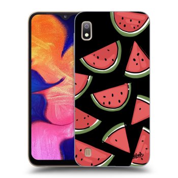 Picasee silikonový černý obal pro Samsung Galaxy A10 A105F - Melone