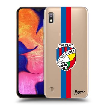 Picasee silikonový průhledný obal pro Samsung Galaxy A10 A105F - FC Viktoria Plzeň H