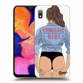 Obal pro Samsung Galaxy A10 A105F - Crossfit girl - nickynellow