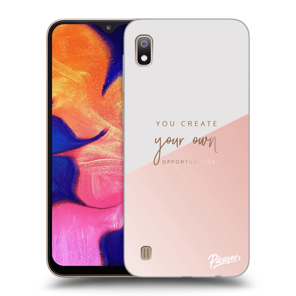 Picasee silikonový černý obal pro Samsung Galaxy A10 A105F - You create your own opportunities