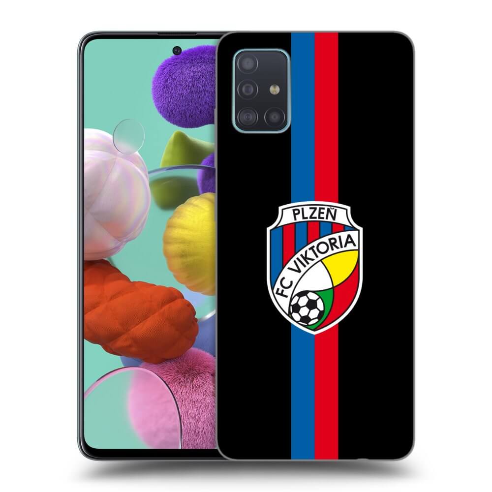Picasee silikonový černý obal pro Samsung Galaxy A51 A515F - FC Viktoria Plzeň H