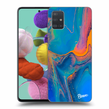 Picasee ULTIMATE CASE pro Samsung Galaxy A51 A515F - Rainbow