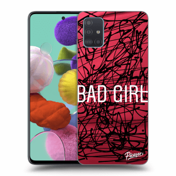 Picasee silikonový černý obal pro Samsung Galaxy A51 A515F - Bad girl