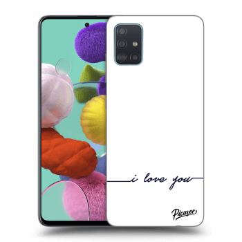 Obal pro Samsung Galaxy A51 A515F - I love you