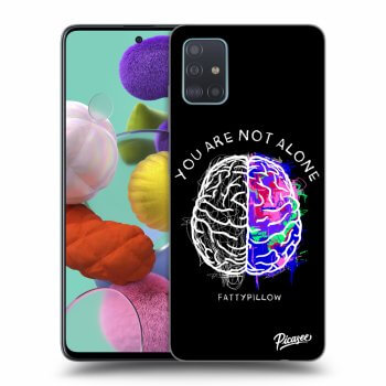 Obal pro Samsung Galaxy A51 A515F - Brain - White