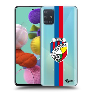 Picasee silikonový průhledný obal pro Samsung Galaxy A51 A515F - FC Viktoria Plzeň H