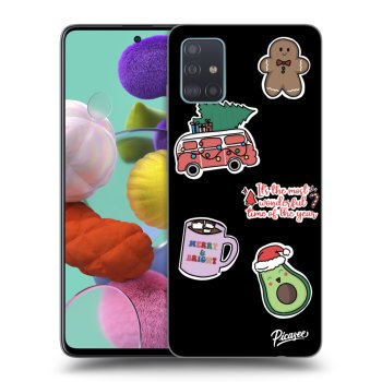 Picasee ULTIMATE CASE pro Samsung Galaxy A51 A515F - Christmas Stickers