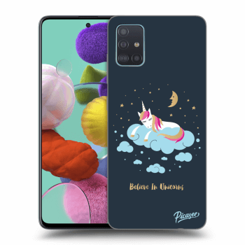 Picasee ULTIMATE CASE pro Samsung Galaxy A51 A515F - Believe In Unicorns